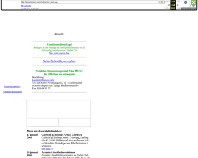 Bayerisches Blatt startsida 2005