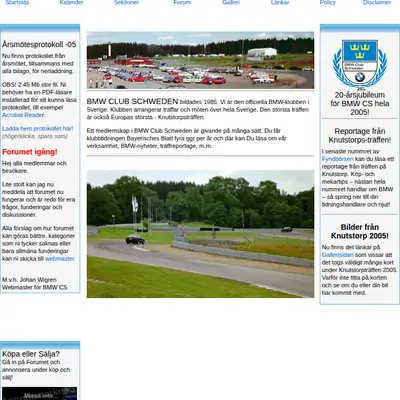 Bayerisches Blatt startsida 2006
