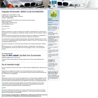 Bayerisches Blatt startsida 2009