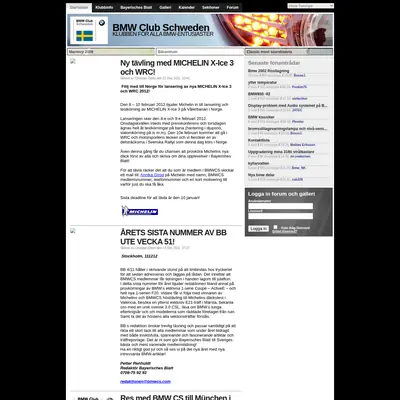 Bayerisches Blatt startsida 2012