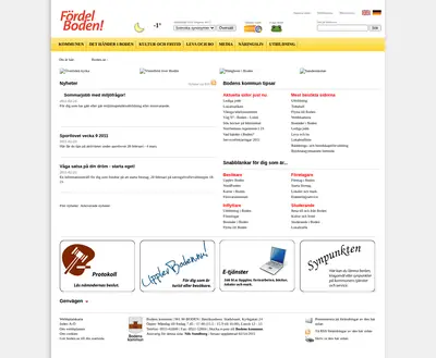 Boden Bild startsida 2011