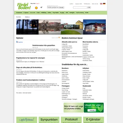 Boden Bild startsida 2015