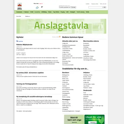 Boden Bild startsida 2018
