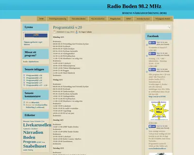 www.bodensradio.se startsida 2014