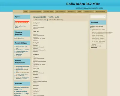 www.bodensradio.se startsida 2015