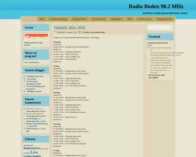 www.bodensradio.se startsida 2017