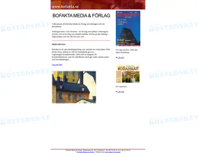 Allt om Bostadsrätt startsida 2003