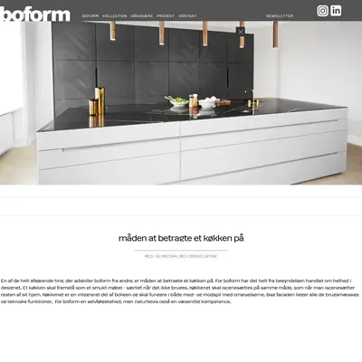Boform startsida 2019