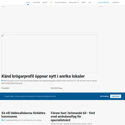 Bohusläningen startsida 2018