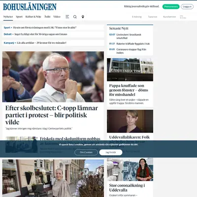 Bohusläningen startsida 2021