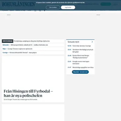 Bohusläningen startsida 2023