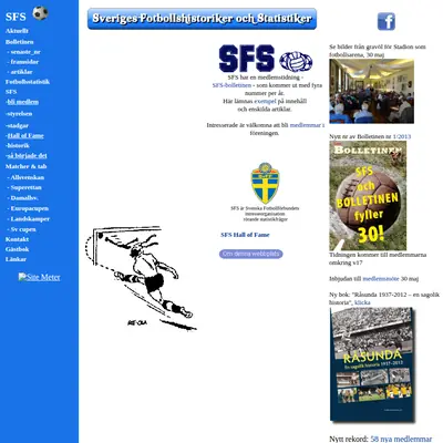 SFS - Bolletinen startsida 2013