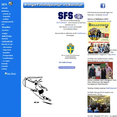 SFS - Bolletinen startsida 2014