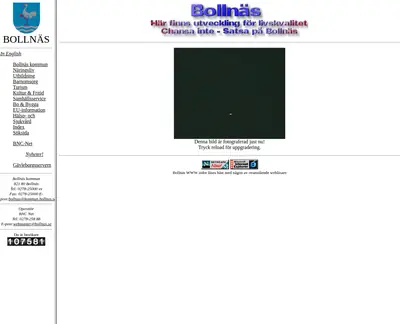 Bollnäs Nytt startsida 1997