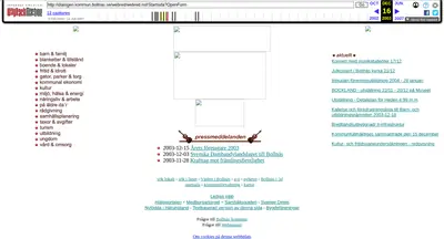 Bollnäs Nytt startsida 2004