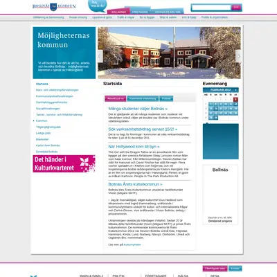 Bollnäs Nytt startsida 2012
