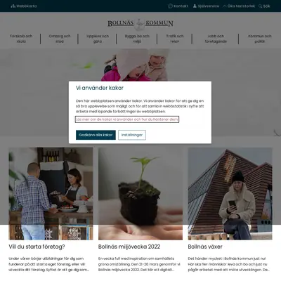 Bollnäs Nytt startsida 2022