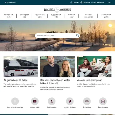 Bollnäs Nytt startsida 2024