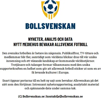 Bollsvenskan startsida 2024