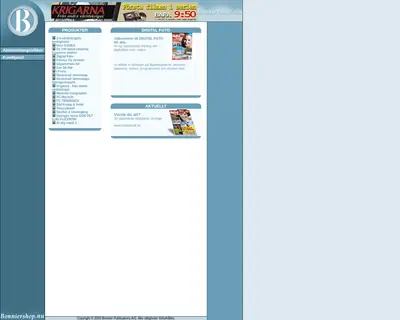 bonniershop.nu startsida 2005