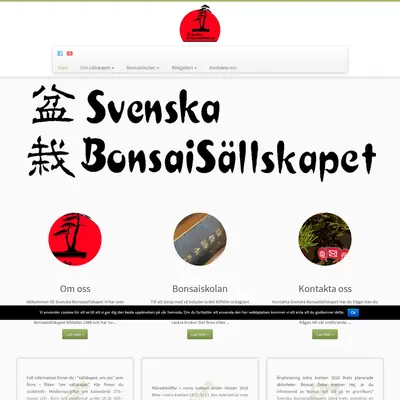 BonsaiBladet startsida 2020
