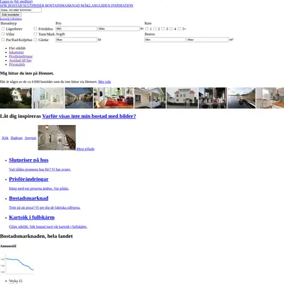 booli.se startsida 2011