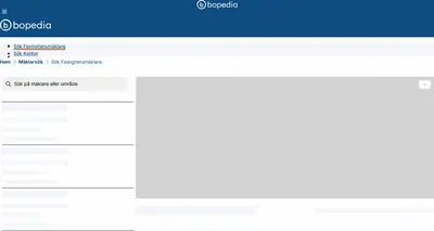 bopedia.se startsida 2024