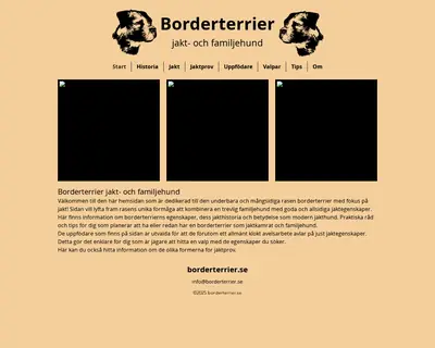 Border Terrier Bladet startsida 2026