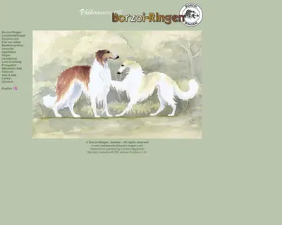 Borzoi startsida 2006