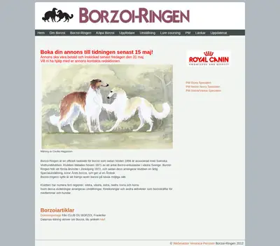 Borzoi startsida 2013