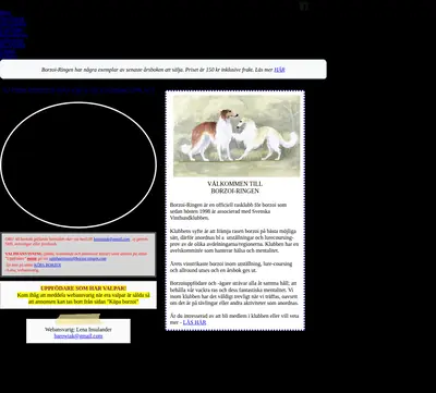 Borzoi startsida 2018