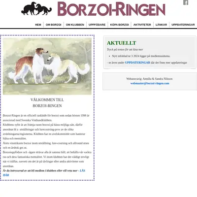 Borzoi startsida 2025