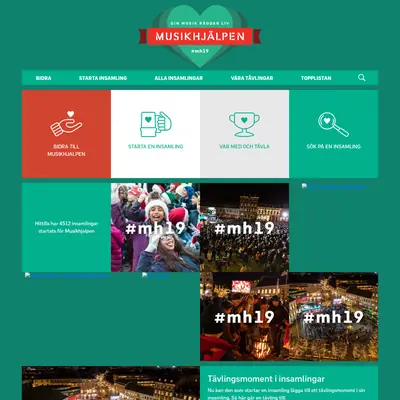 bossan.musikhjalpen.se startsida 2020
