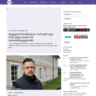 http://www.bostadspolitik.se startsida 2025
