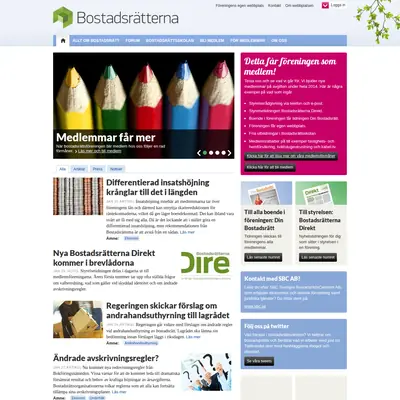 Bostadsrätterna Direkt startsida 2014