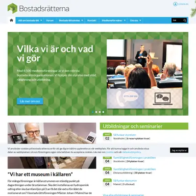 Bostadsrätterna Direkt startsida 2020