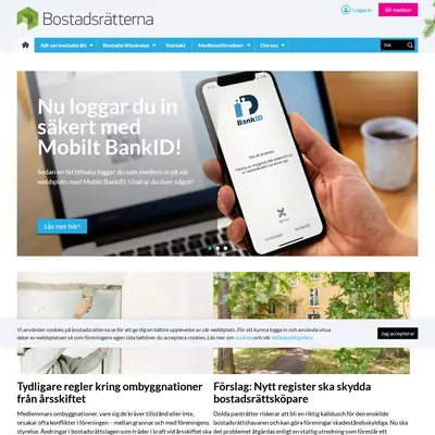 Bostadsrätterna Direkt startsida 2023