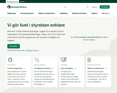 Bostadsrätterna Direkt startsida 2026