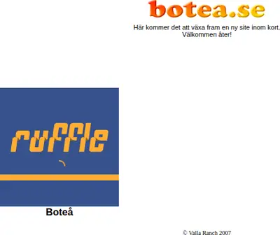 Botebladet startsida 2008