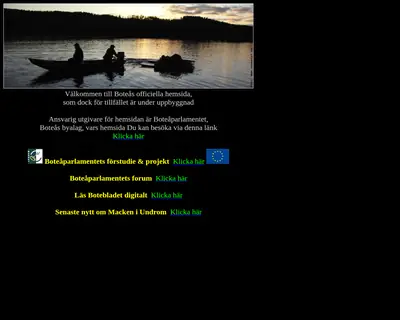Botebladet startsida 2010