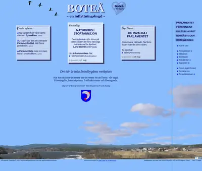 Botebladet startsida 2013