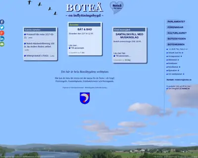 Botebladet startsida 2017