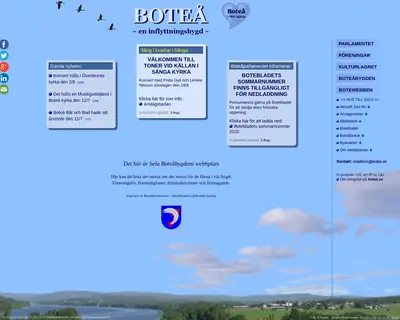 Botebladet startsida 2020