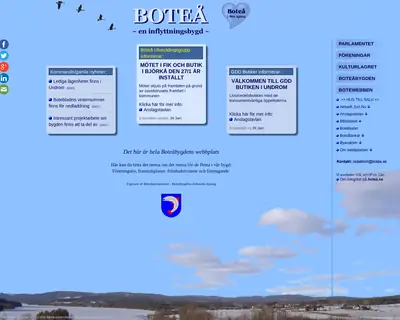 Botebladet startsida 2022