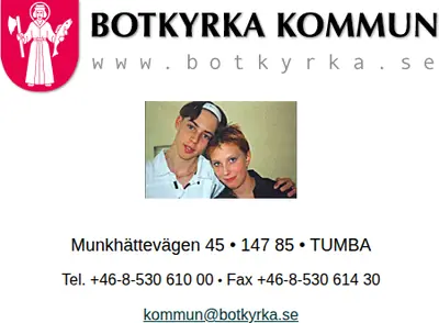 Botkyrka Tidning startsida 2000