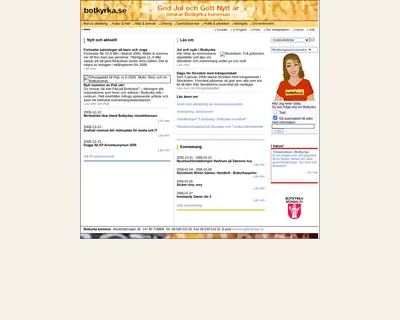 Botkyrka Tidning startsida 2006