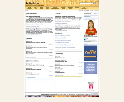 Botkyrka Tidning startsida 2009