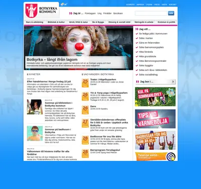 Botkyrka Tidning startsida 2011