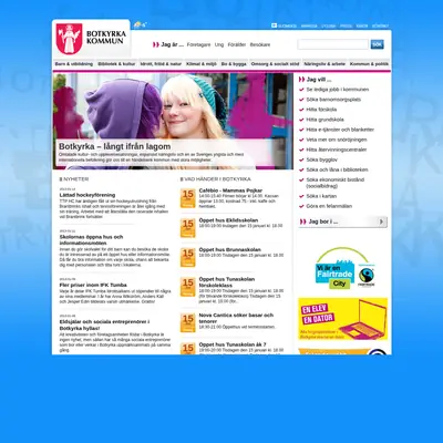 Botkyrka Tidning startsida 2013