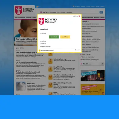 Botkyrka Tidning startsida 2014